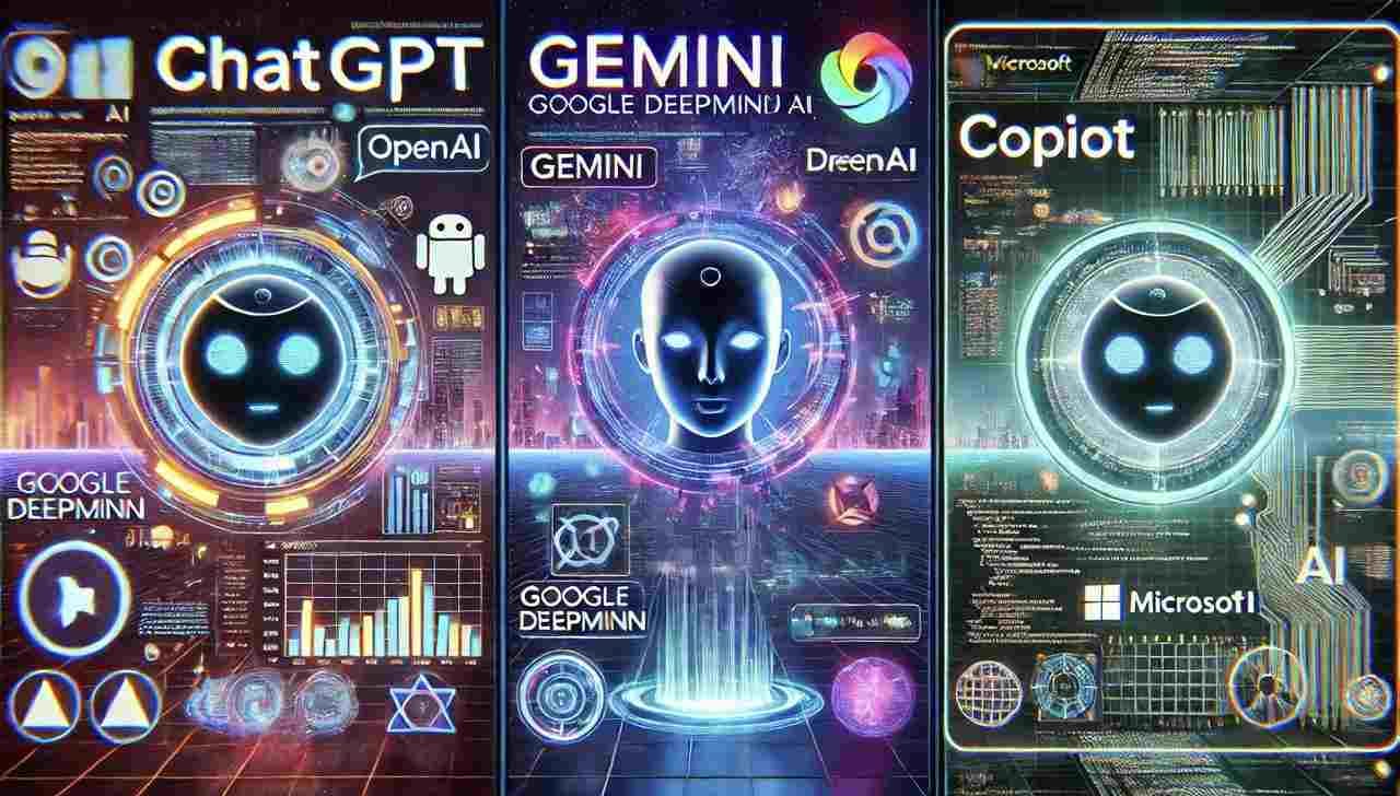 ChatGPT vs Gemini vs Copilot